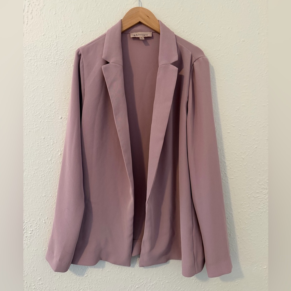 Philosophy Mauve Women's Blazer